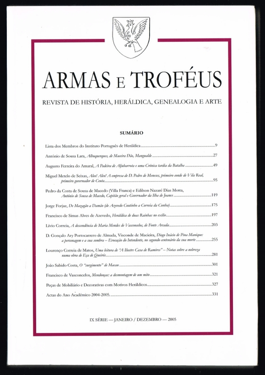 ARMAS E TROFUS - IX srie - 2005